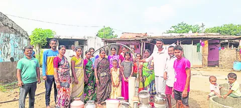 రెండు నెలలుగా దాహం కేకలు