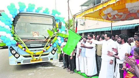 పూందమల్లి– మప్పేడు మధ్య బస్సు సర్వీసు ప్రారంభం 