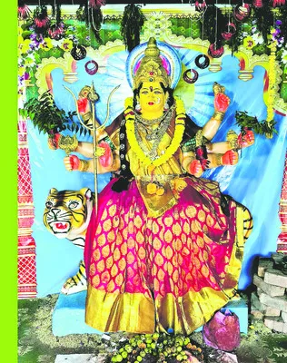దుర్గమ్మ విగ్రహం @ రూ.1.45 లక్షలు 