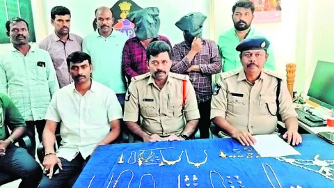 ఇద్దరు చైన్‌స్నాచర్స్‌ అరెస్టు