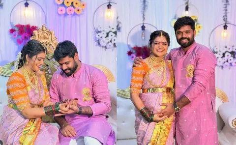 Bigg Boss Shiva Jyothi Shares Baby Shower Photos