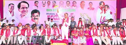 సంగారెడ్డిలో పాదయాత్ర
