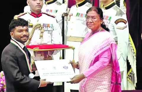 Prithviraj received the award from President Draupadi Murmu