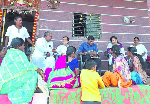 మసల్గ తండాను సందర్శించిన ఉప వైద్యాధికారి
