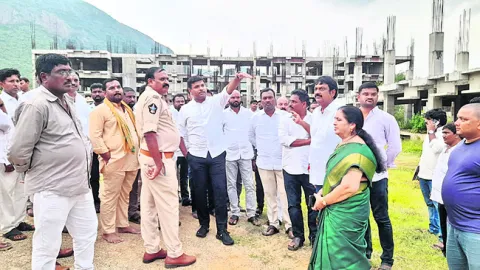వైఎస్‌ జగన్‌ పర్యటన ఏర్పాట్ల పరిశీలన