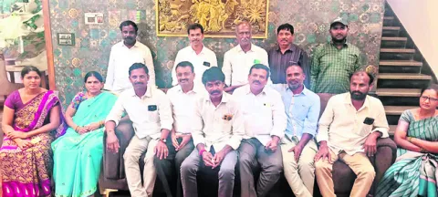 YSRCP leaders speaking