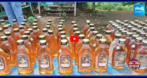 Excise Police About Fake Liquor Making In TDP Leaders Go down 4
