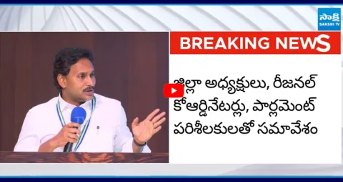YS Jagan Holds Important Meeting With YSRCP Leaders 2