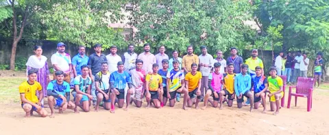 రాష్ట్రస్థాయి కబడ్డీ పోటీలకు ఎంపిక