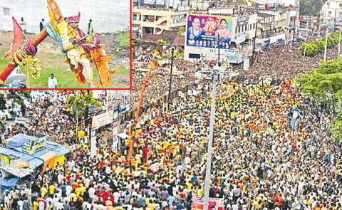 Pydithalli ammavari sirimanotsavam happened on tuesday