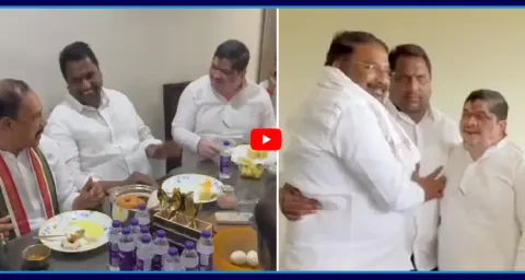 Congress Party Ministers Ponnam Prabhakar And Adluri Laxman 2