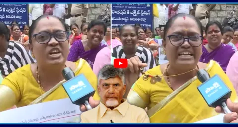 Tirupati Women Sensational Comments On Chandrababu And Pawan  1