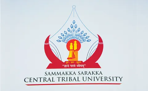 sammakka sarakka central tribal university logo full details