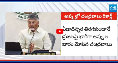 CM Chandrababu New Record On Govt Debts 1