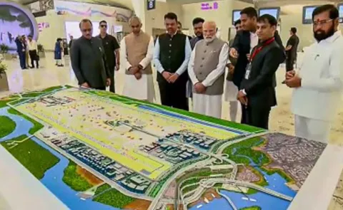 Navi Mumbai International Airport Inaugurated by PM Modi