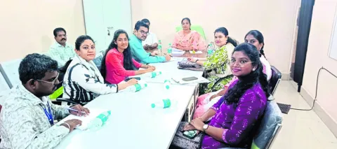 ఏరియా ఆస్పత్రిని సందర్శించిన ఏఎస్‌సీఐ 