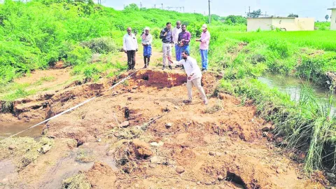ఎడమ కాల్వ గండ్లకు మరమ్మతులు చేయిస్తాం