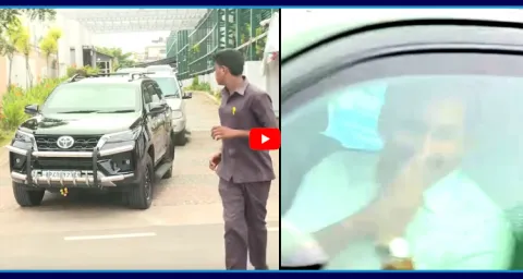 YS Jagan Mohan Reddy Convoy Visuals 1