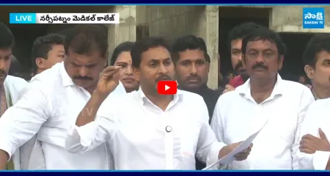 YS Jagan Mass Warning To Chandrababu Over Medical College Privatisation 4