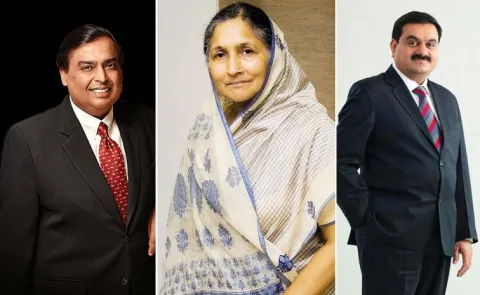 Top 10 Billionaires in india Forbes 2025