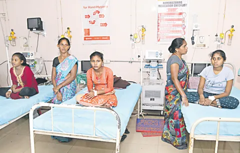 Manyam district is reeling under the effects of fever and jaundice
