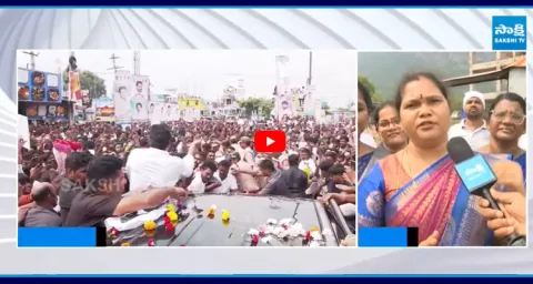 Huge Response to YS Jagan Narsipatnam Tour 1