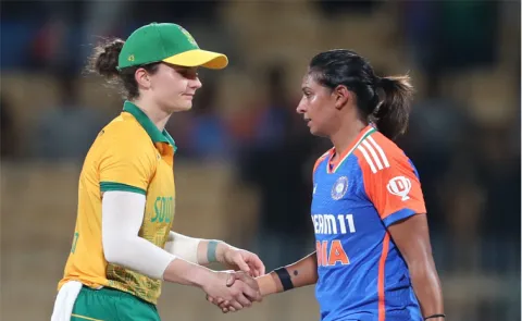 ICC Womens Cwc 2025 IND vs SA: South Africa Women opt to bowl, Playing 11 details