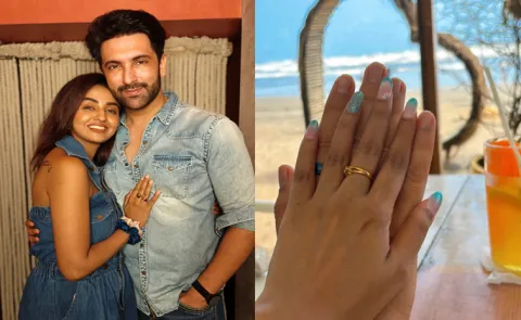 Tv Actor Nandish Sandhu Gets Engaged To Actress Kavita Banerjee 