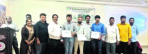 జేఎన్టీయూలో ముగిసిన హ్యాకథాన్‌