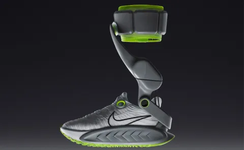  world's first motor powered footwear system Nike partners with robotics company