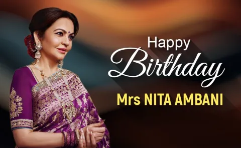 Happy Birthday to Nita Ambani 
