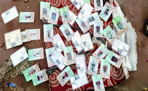 Fact Check: One man 10000 voter cards Details