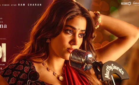 Peddi Movie Janhvi Kapoor First Look