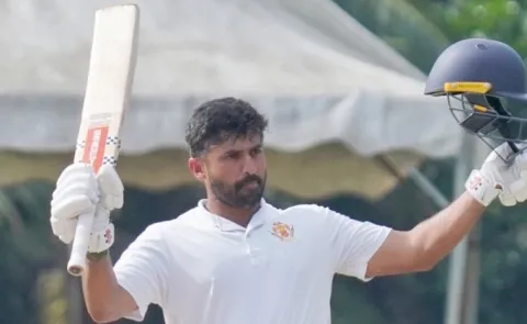 Karun Nair Slams Century Against Kerala6