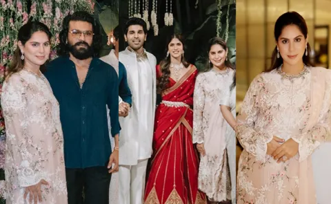 Allu Sirish, Nayanika Engagement: Upasana Exudes Pregnancy Glow