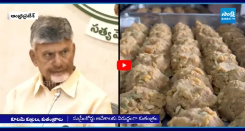 Chandrababu And Yellow Media Fake Propaganda On Tirumala Laddu 1