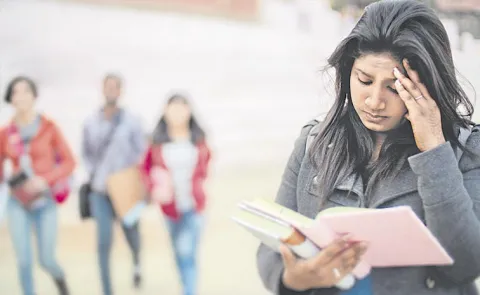 intermediate students facing stress: Telangana