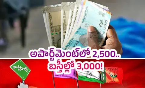 Money Distribution in Jubilee Hills By Election
