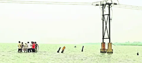 శ్రీహరికోటకు విద్యుత్‌ సరఫరాలో అంతరాయం