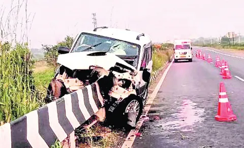 road accident in Nandyal District