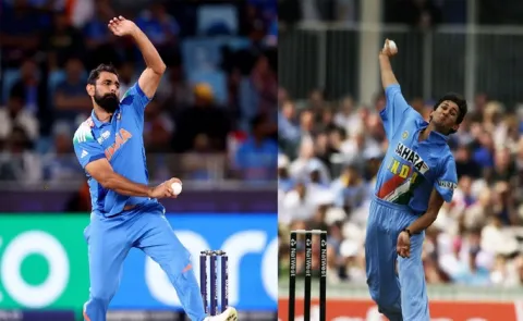 Mohammad Shami vs Ajit Agarkarcomparing their stats after 108 ODIs 