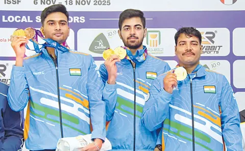 indian shooters wins two gold, two silver medals wins in ISSF World Championships