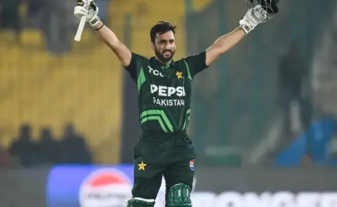 PAK vs SL 1st ODI: Salman Agha Slams Century, Pakistan scores huge