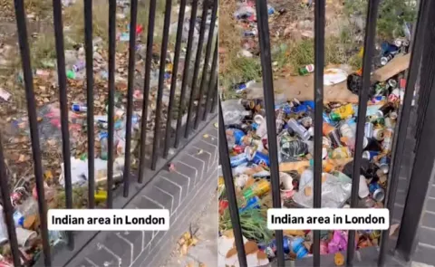 Londons little India video shows streets filled with trash Goes Viral13