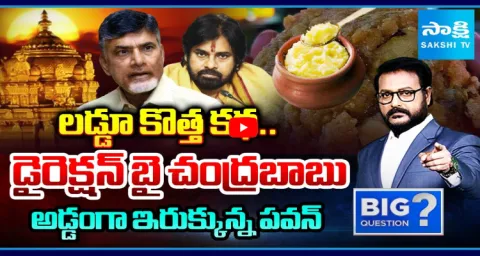 CM Chandrababu Diversion Politics On Tirupati Laddu  5