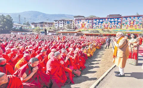 India reiterated its support for the Himalayan nations 13th five-year plan14