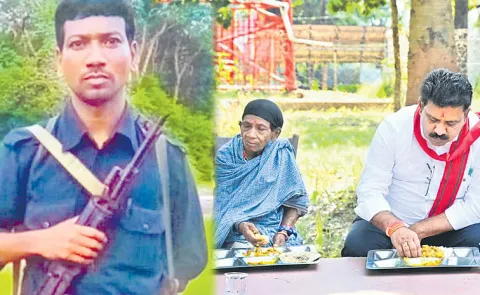 Center focus on top Maoist leader