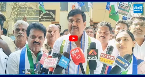 YSRCP Praja Udyamam Rally At Narasannapeta  1