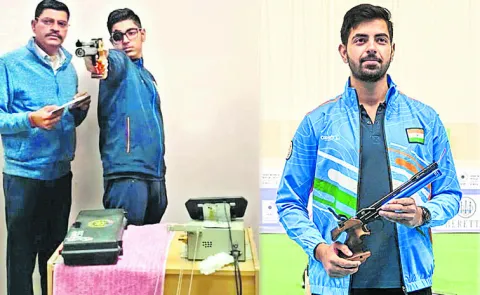 Pistol shooter Samrat Rana aiming for medals