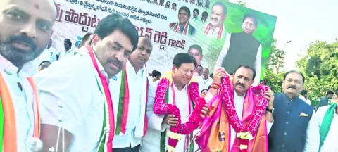సుదర్శన్‌రెడ్డికి సన్మానం